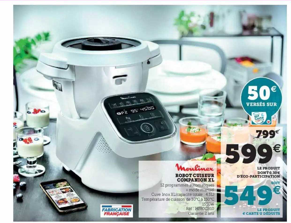 moulinex robot cuiseur companion XL