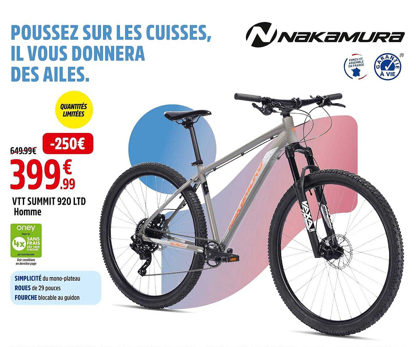 nakamura vtt summit 920 ltd homme