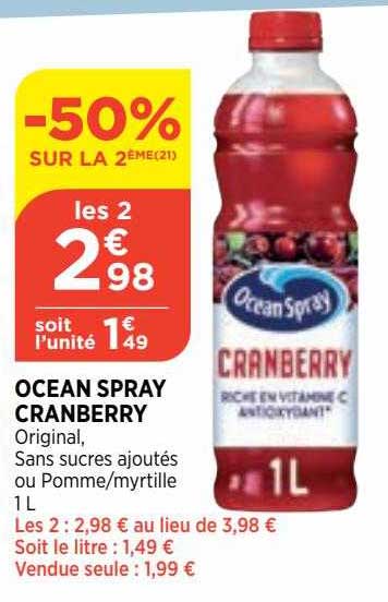 Ocean Spray Cranberry