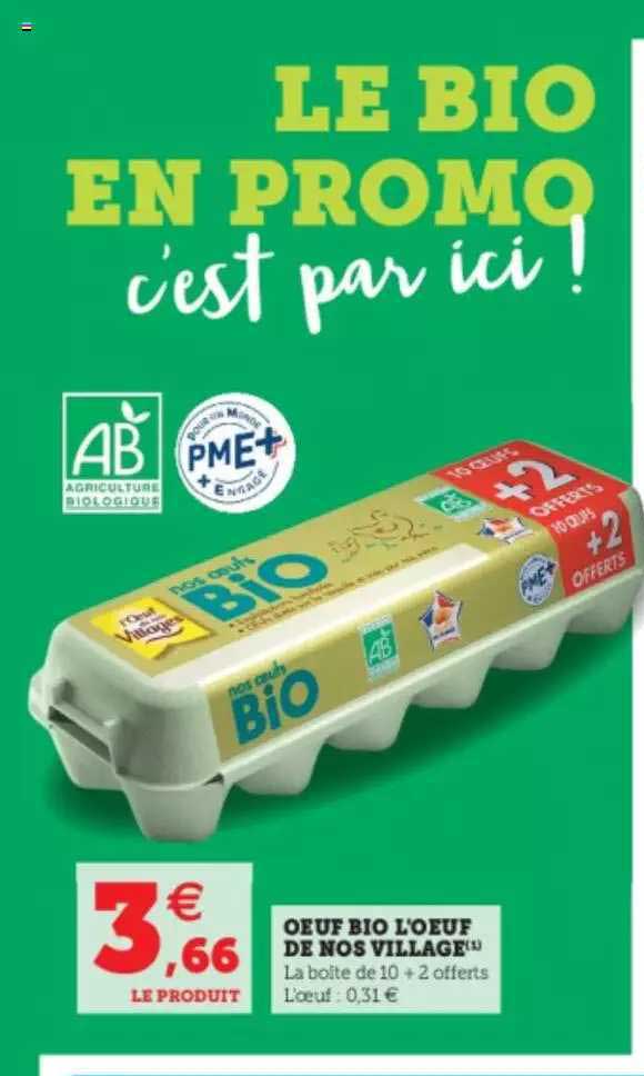 œuf Bio L'oeuf De Nos Village