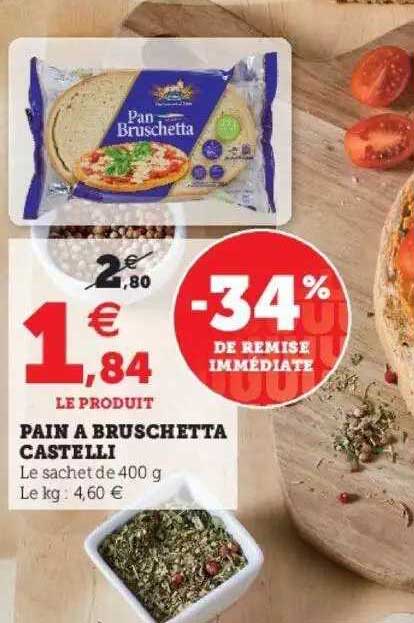 Pain à Bruschetta Castelli