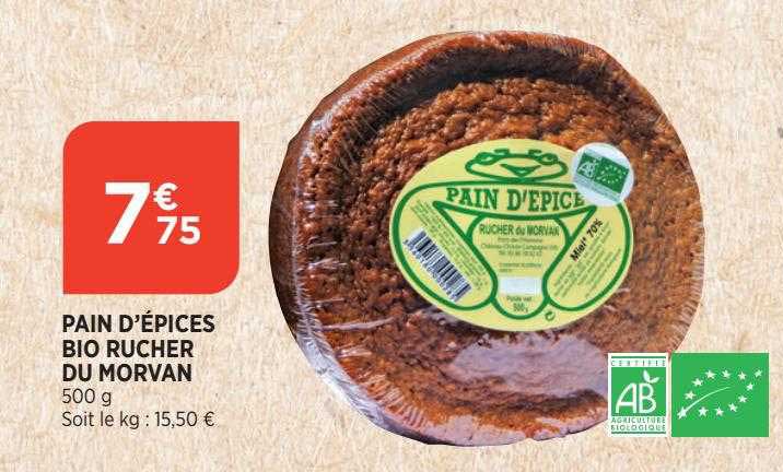 pain d'épices bio rucher du morvan