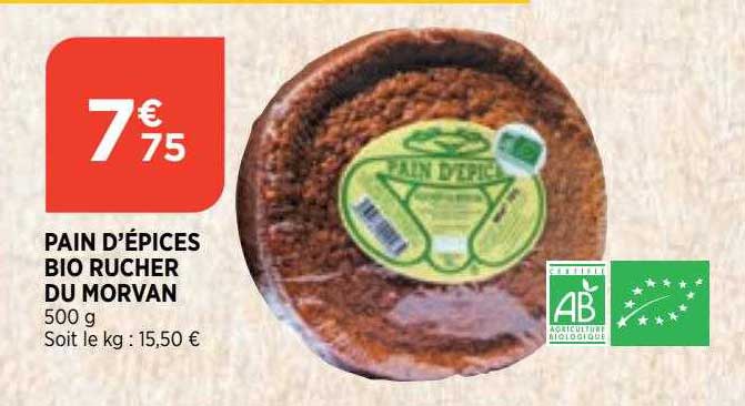 pain d'épices bio rucher du morvan