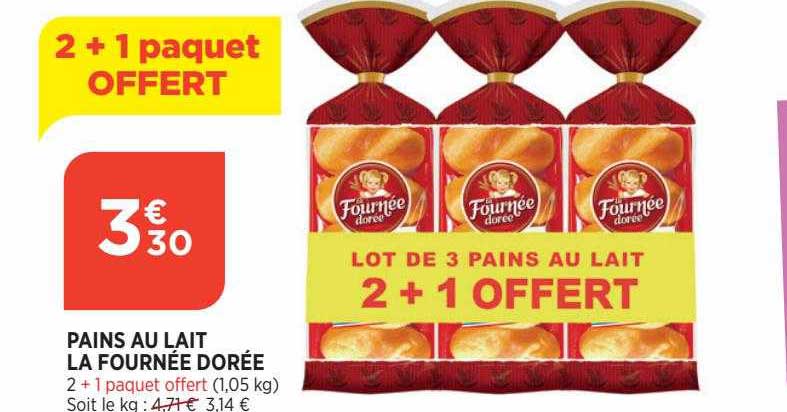 pains au lait la fournée dorée