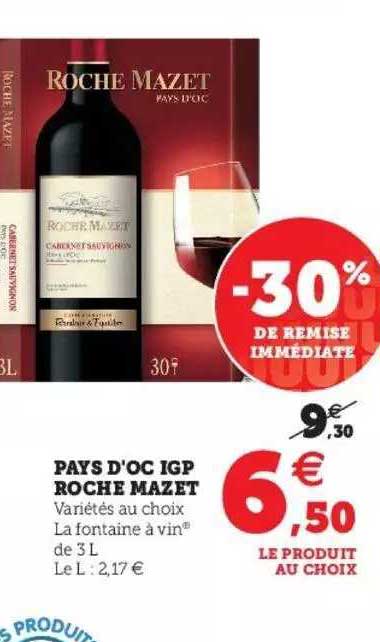 pays d'oc igp roche mazet