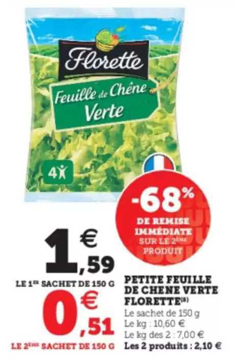 Petite Feuille De Chêne Verte Florette