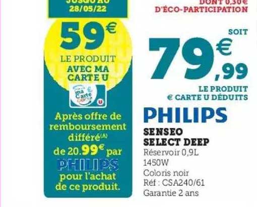 philips senseo select deep