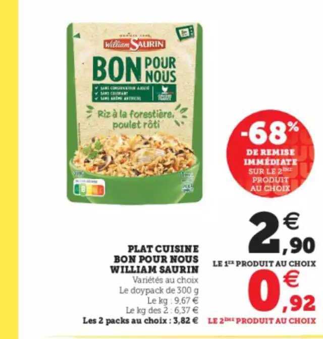 Plat Cuisiné Bon Pour Sous William Saurin