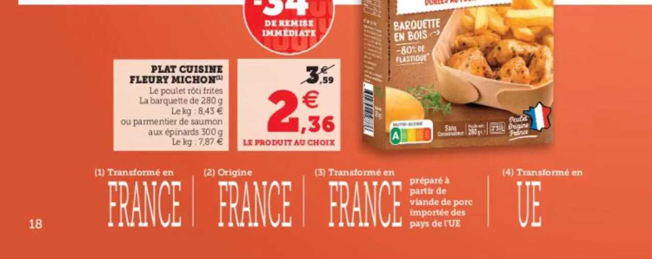 plat cuisine fleury michon