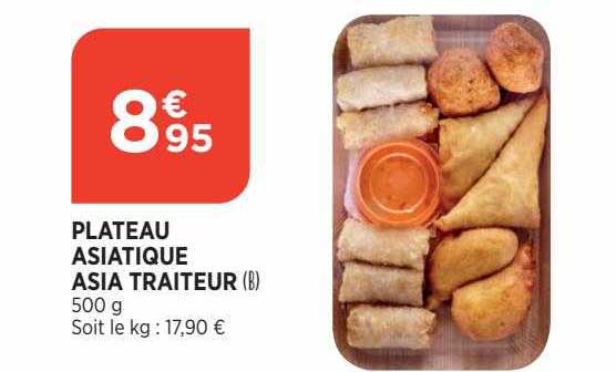 plateau asiatique asia traiteur