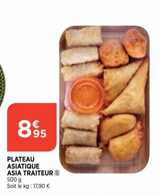 plateau asiatique asia traiteur