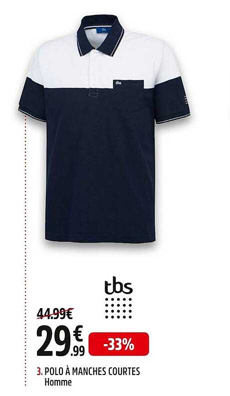 polo à manches courtes