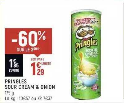 Pringles Sour Cream & Onion