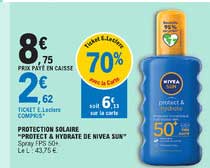 protection solaire "protect & hydrate de nivea sun"