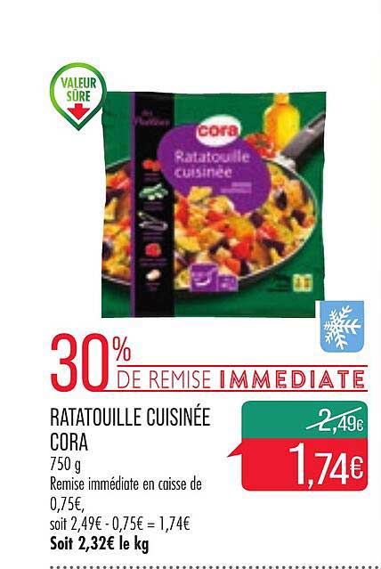 Ratatouille Cuisinée Cora