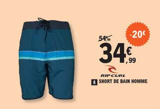 rip curl short de bain homme