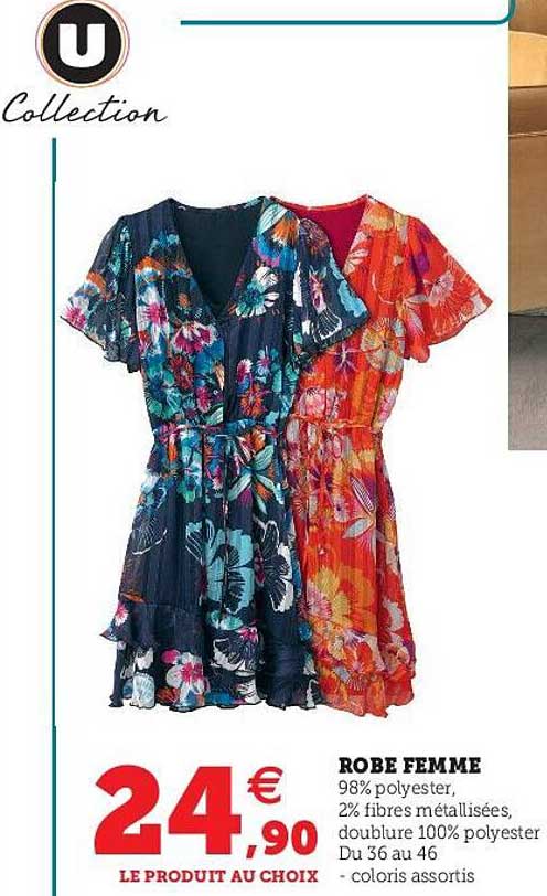 Robe Femme U Collection