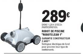 Robot De Piscine "robotclean 1"
