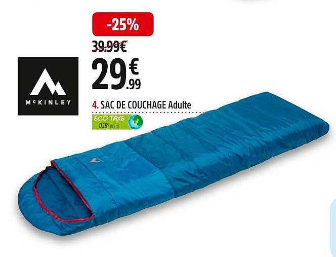sac de couchage mckinley