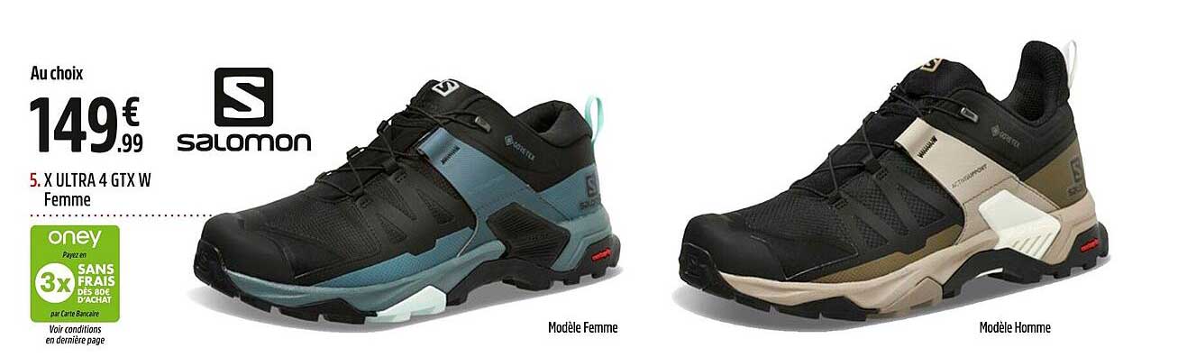 salomon x ultra 4 gtx w femme