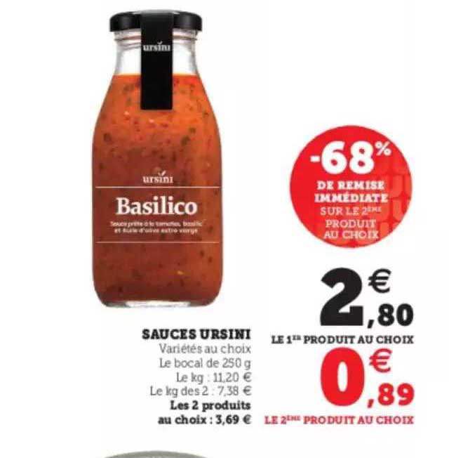 Sauces Ursini