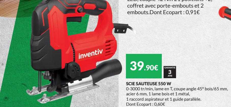 Scie Sauteuse 550w Inventiv