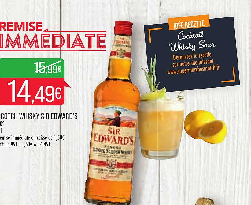 scotch whisky sir edward's