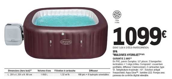 spa "maldives hydrojet"