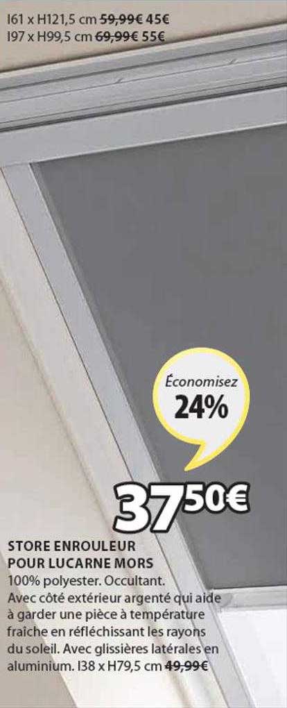 Store Enrouleur Pour Lucarne Mors