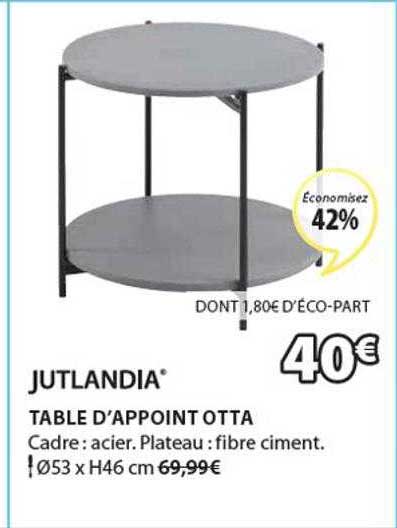 Table D'appoint Otta Jutlandia
