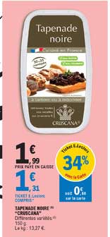 Tapenade Noire "cruscava"