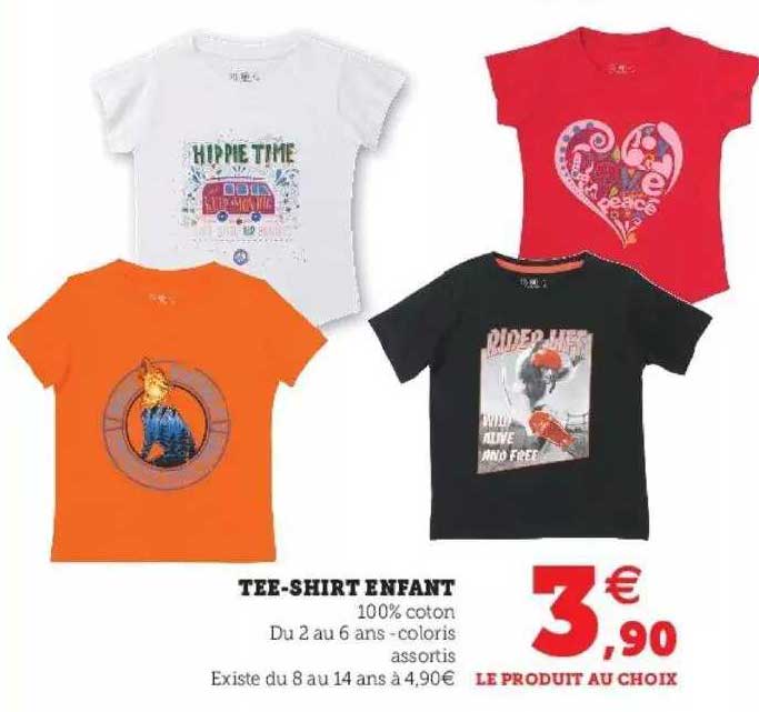 tee-shirt enfant