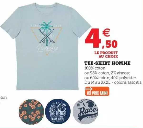 tee-shirt homme
