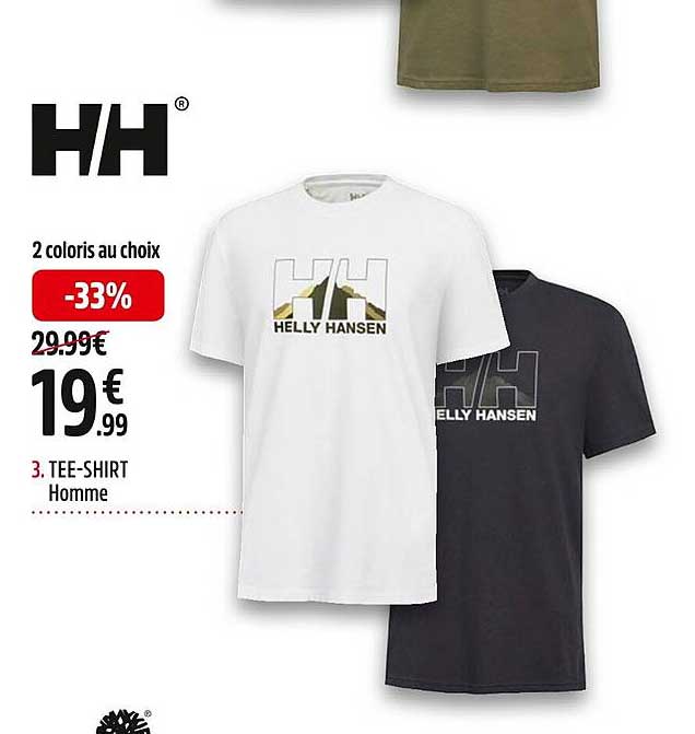 tee-shirt homme h-h