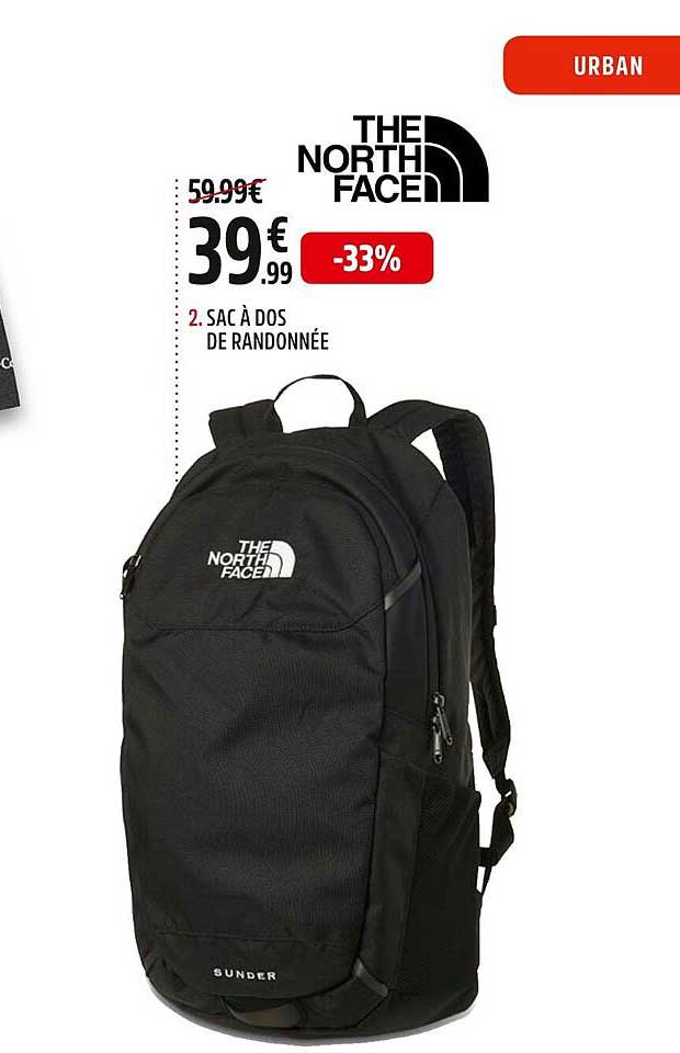 the north face sac à dos de randonnée
