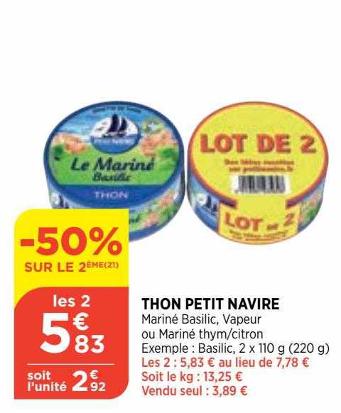 Thon Petit Navire