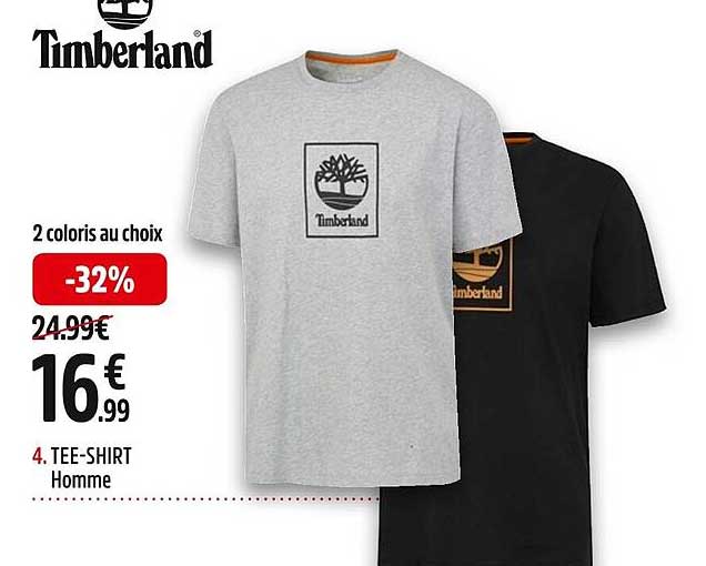 timberland tee-shirt homme