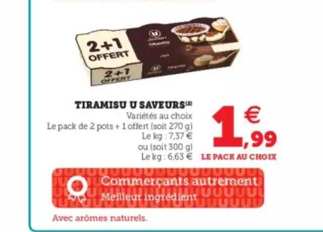 Tiramisu U Saveurs