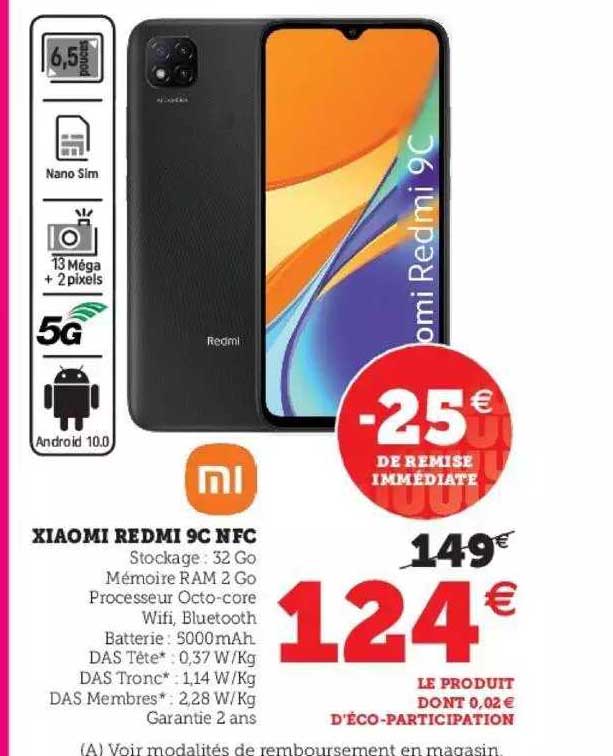 xiaomi redmi 9c nfc
