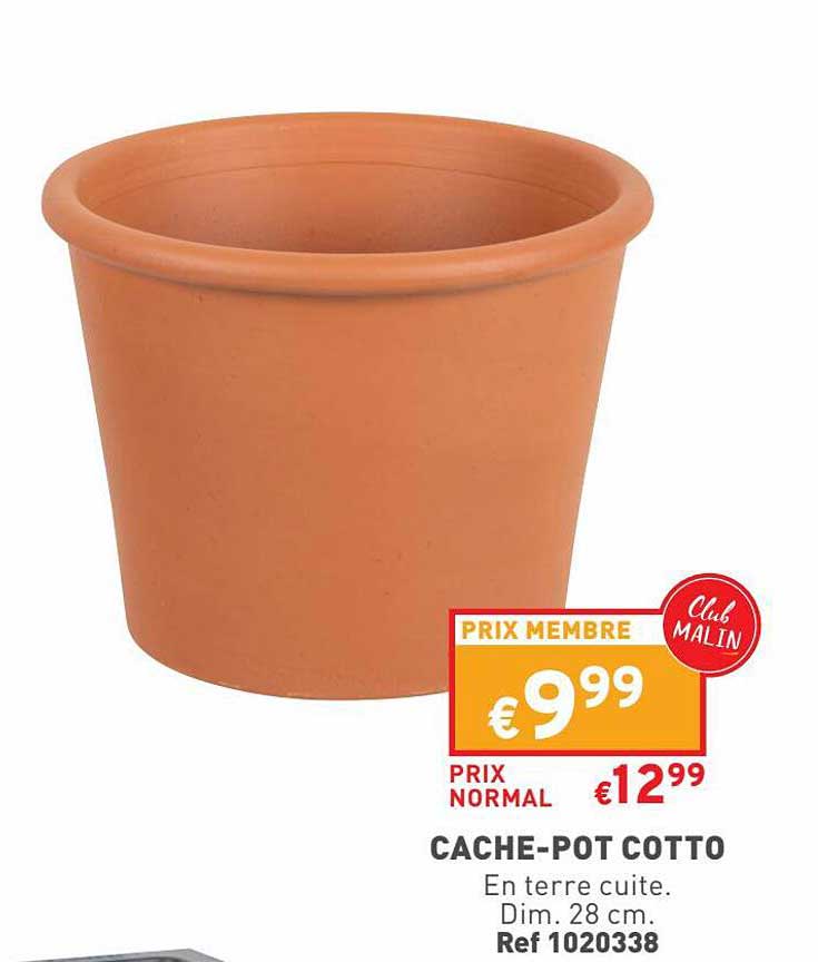 cache-pot cotto