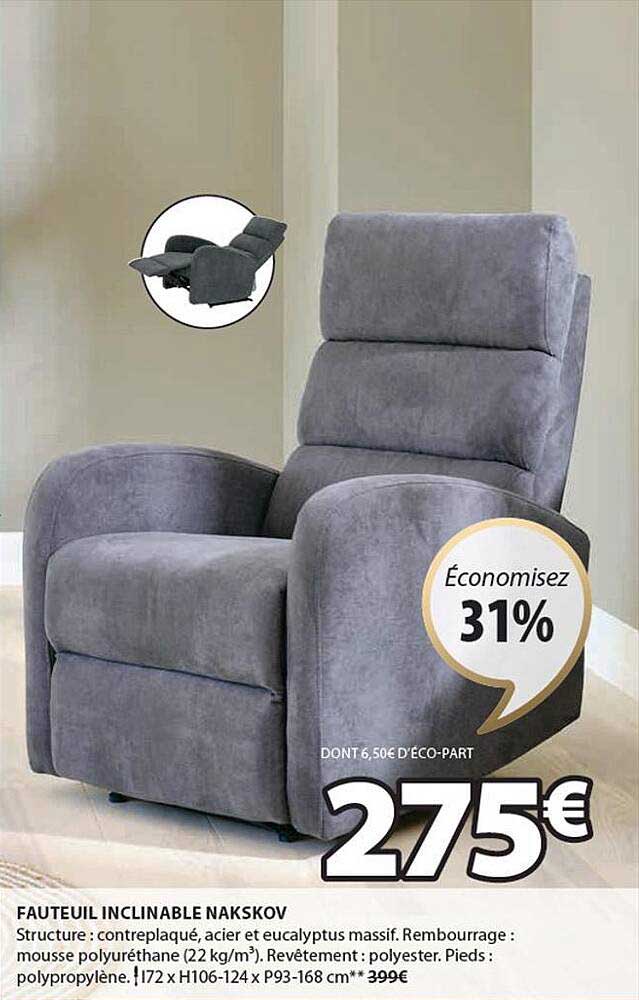 Fauteuil Inclinable Nakskov