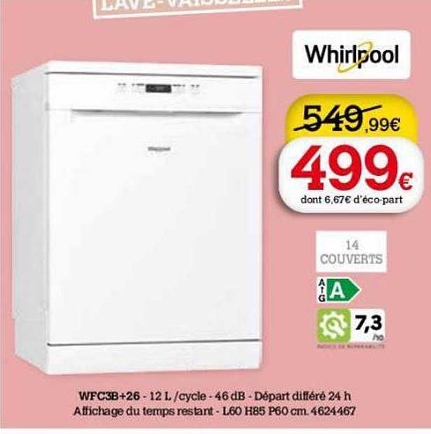 lave-vaisselle whirlpool