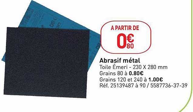 Abrasif Métal