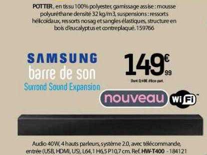 Barre De Son Surround Sound Expansion Samsung