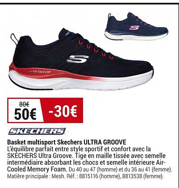 basket multisport skechers ultra groove