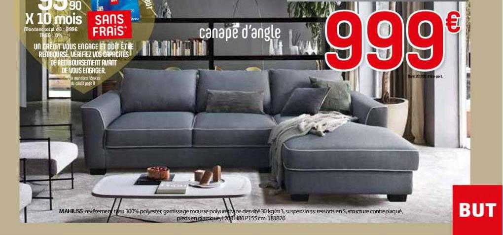 Canapé D'angle Mahiuss