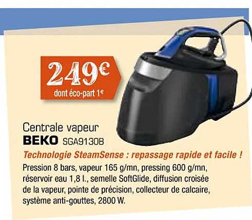 Centrale Vapeur Beko