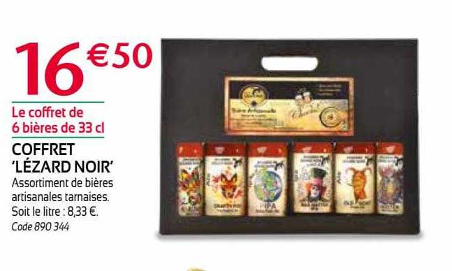 Coffret 'lézard Noir'