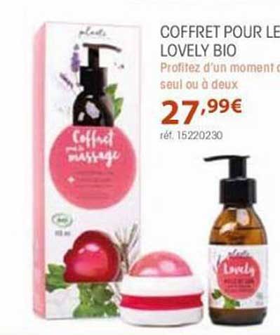 coffret pour le lovely bio