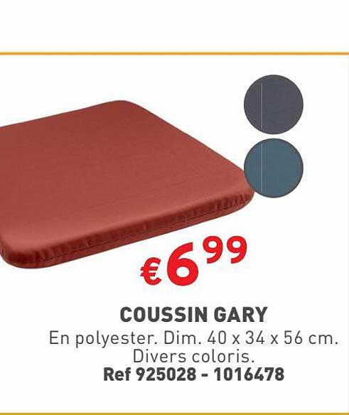 coussin gary